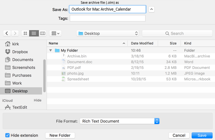 under Save As box, choose Downloads folder >> click Save.
